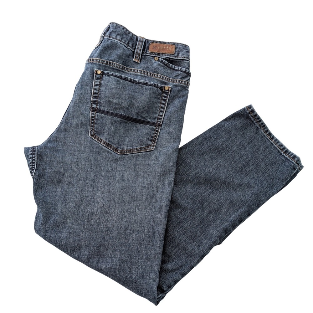 Vertx Defiance Tactical Jeans Mens 36x32 Dark Wash Blue Denim VTX1230 Coolmax